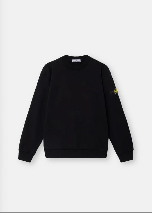 PULL COTON NOIR STONE