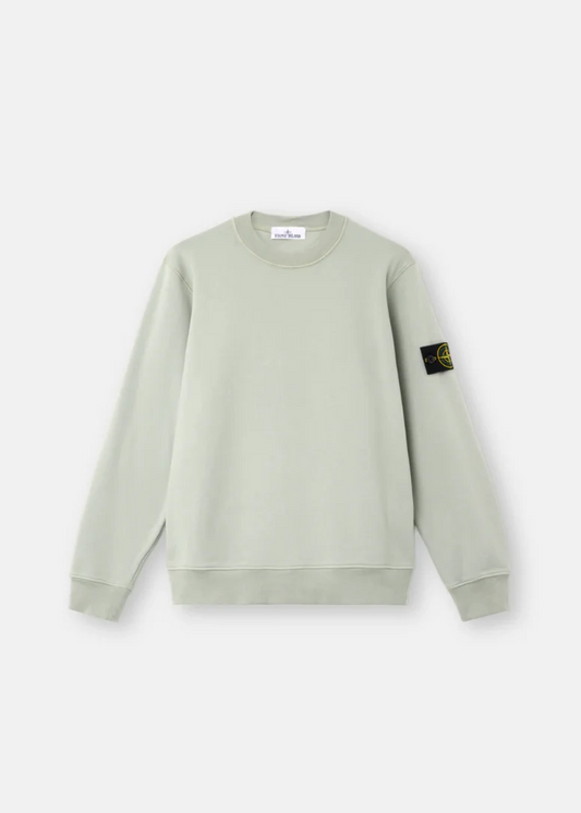 PULL VERT SAUGE COTON STONE